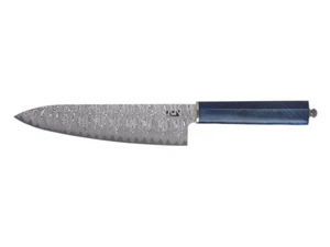 Xin XINCRAFT CHEF'S KNIFE CM.20,2 DAMASCUS ACID ETCHED XC132 - Picture 1 of 2