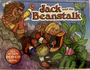 JACK AND THE BEANSTALK Vojtech Kubasta Action Pop Up Book 1984 Czechoslovakia - Imagen 1 de 10