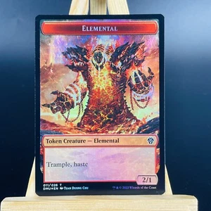 MTG Magic: The Gathering FOIL Elemental // Soldier Token DMU Dominaria United NM - Bild 1 von 2
