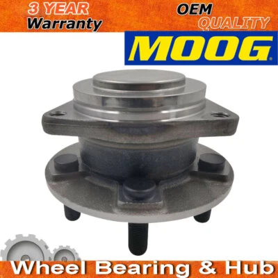 MOOG Front Wheel Bearing & Hub For 12-18 Dodge Charger Challenger 300 RWD 5-Lug Foto 1 de 4