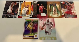(7) Topps Upper Deck Panini Lebron James Lakers Heat Cavaliers Trading Card LOT - Picture 1 of 1