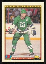1990-91 Bowman Hat Tricks #7 Kevin Dineen