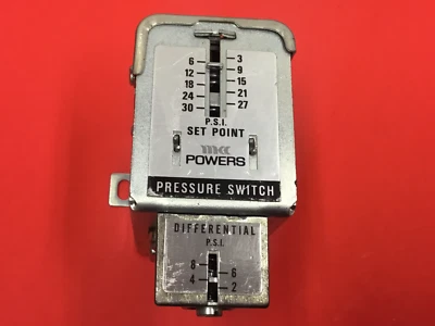Powers Controls - P/N: 251-0001 - Pressure Switch - UNUSED - Image 1 of 4