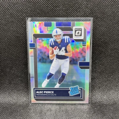 Alec Pierce #221 Holo Prizm Rated Rookie 2022 Panini Donruss Optic Football IND - Image 1 of 2
