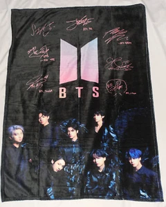 Neu Korea BTS Dekor 52" x 40" Überwurf Decke weich K POP Musik - Bild 1 von 3