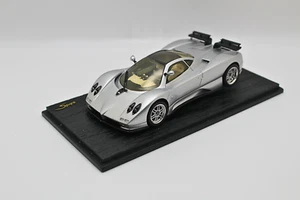 Pagani Zonda C12 S Spark 1:43 Scale Diecast Model Silver 2005 w/Box Mint - Picture 1 of 5