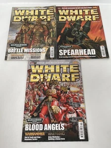 Warhammer Games Workshop White Dwarf Magazines x 3 Job Lot Bundle (2010) - Picture 1 of 12