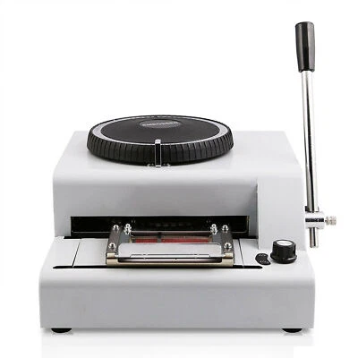 72 Characters PVC Card Symbols Convex Embosser Stamping Machine Punch Handle - Image 1 of 4