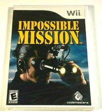 Impossible Mission (Nintendo Wii Wii U) GAME COMPLETE w/MANUAL SOLVE PUZZLES CIB