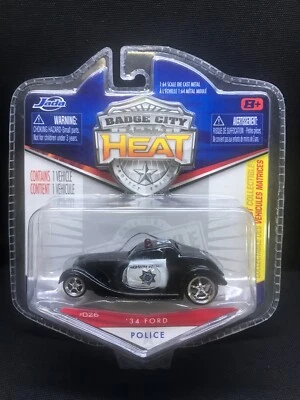 Jada Badge City HEAT '34 Ford Collectable Scale 1:64 - Image 1 of 4