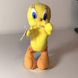 VTG Looney Tunes VGC TWEETY BIRD 11” Plush Toy Play By Play 2000 - Picture 1 of 6