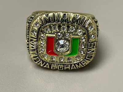 (1) 1991 MIAMI HURRICANES колледжа футбольное кольцо - Изображение 1 из 3