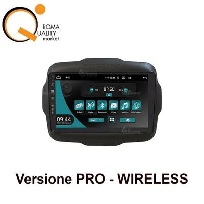 Jfsound JF-039JR-UP PRO autoradio car tablet 9" fit JEEP RENEGADE 2014  Android - Immagine 1 di 4