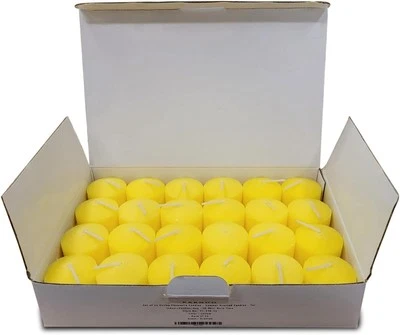 Set of 24 Votive Citronella Candles - Summer Scented - for Yellow  - Image 1 of 4