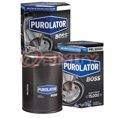 Масляный фильтр двигателя Purolator BOSS для 1965-1967 Plymouth Belvedere II Oil yy - Изображение 1 из 4