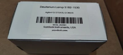 NEW! Scinteck SI-DL-202001 Deuterium Lamp Comp.to Agilent 5182-1530 G1315/G1365 - Image 1 of 2