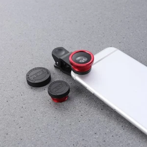 Rybie oko Makro Obiektyw szerokokątny Przycisk Obiektyw do telefonu komórkowego Smartfon Aparat fotograficzny - Zdjęcie 1 z 11