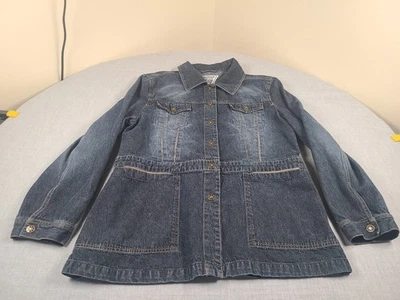 Marvin Richards Jacket Womens XL Blue Jean Denim Retro Vintage Classic Outdoors - Image 1 of 4