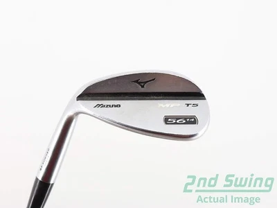 Mizuno MP T5 White Satin Wedge Sand SW 56° Steel Wedge Flex Left 35.5in - Image 1 of 4
