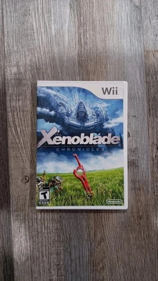Nintendo Wii Xenoblade Chronicles 2012 Complete Game with Manual, Tested Working - image 1 of 3