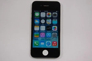 *Lire Apple A1349 iPhone 4 16 Go CDMA 7.1.2 blanc noir smartphone (débloqué) - Photo 1 sur 6