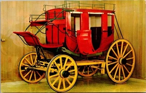 DEADWOOD STAGE Whitney Gallery of Western Art CODY, Wyoming stagecoach Postcard - Picture 1 of 2