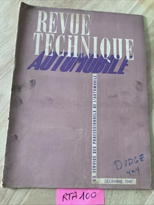 Dodge T214 4x4 Manuale Revisione Tecnica Automobile RTA 1947 - Foto 1 di 14