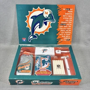 Confezione Regalo Vintage Miami Dolphins Team Body Care NFL Licenza Ufficiale Anni 90 Y2K - Foto 1 di 11