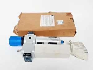FESTO FRC-1/2-D-MIDI-A-NPT Air FRL Unit 1/2" npt, 40 µm, 173861 1 # NEW - Picture 1 of 8