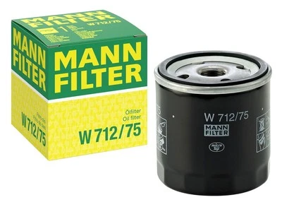Filtro de aceite MANN W712/75 - Vauxhall Lotus Daewoo Saab Foto 1 de 3