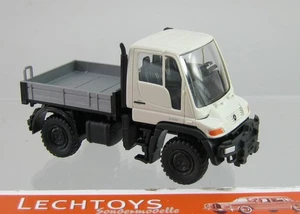 Wiking 1:87,Unimog U 400 Sondermodell grauweiß top - Bild 1 von 1