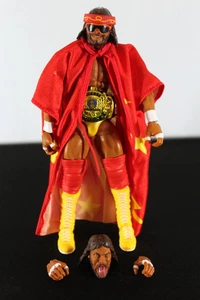 WWE Elite Mega Powers Macho Man Randy Savage Ringside Exclusive lose Figur - Bild 1 von 6