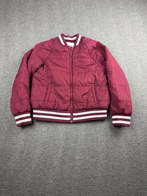Chaqueta Bomber The Children's Place Niñas Borgoña Talla L 10/12 Foto 1 de 4