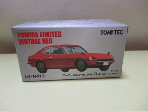 TOMY Tomica Limited Vintage Neo LV-N41d 1/64 Nissan Fairlady Z-L 2by2 Wine Red - Picture 1 of 1