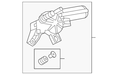 Genuine Audi Wiper Motor 8R0-955-711-C - Image 1 of 4