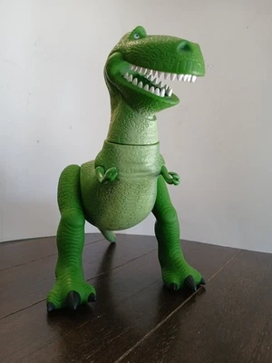 Disney Pixar Toy Story REX Dinosaur Figure – Thinkway Toys – 12” – Used - Image 1 of 4