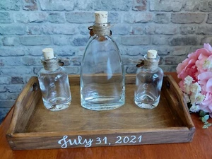 Juego de ceremonia de arena. Unidad de boda, rústico personificado boda arena - Imagen 1 de 5