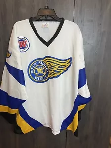 Camiseta de la Liga de Hockey Amateur West Wings de West Seneca Wings / Empire West League Adulto 2XL - Imagen 1 de 10