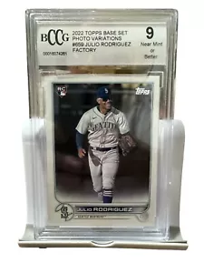 2022 Topps Complete Set Photo Variation #659 Julio Rodriguez RC BCCG 9 - Picture 1 of 2