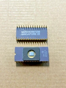 2 Stück Integrierte Schaltung Eprom - TMS2564JDL-45 - Texas Instruments - WDIP28 - Picture 1 of 1