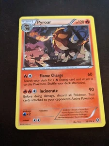 Pokemon Trading Card Basic XY Fates Collide Pyroar 23/114 Stage 1 2016 - Picture 1 of 1