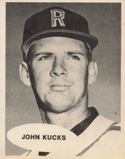 JOHN KUCKS 1975 TCMA BASEBALL 1961 ROCHESTER RED WINGS