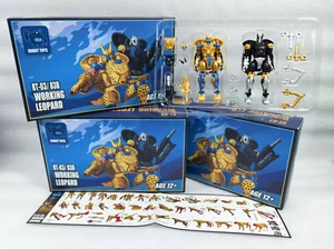 New Transformation toys ROBOT toys RT-03 RT-03B Working leopard Figure In Stock - Picture 1 of 1