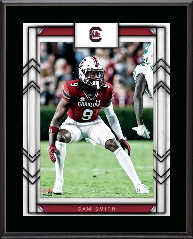 Cam Smith South Carolina Gamecocks 10.5" X 13" Sublimated Player Plaque Cover