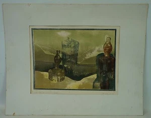 TAL DER KÖNIGE - ÄGYPTEN - ÄGYPT - STRELANET ? 1976 - AQUATINTA RADIERUNG مصر  - Bild 1 von 7