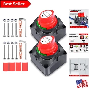 Efficient DC 12-48V Battery Isolator Switch for Vehicle Marine Yacht - 2 Years - Picture 1 of 11