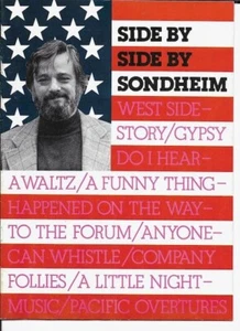 Programa de recuerdos "Side By Side By Sondheim" Londres 1976 MIlicent Martin - Imagen 1 de 5