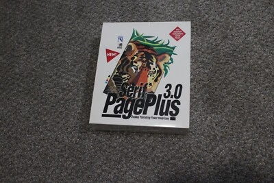 Serif Page Plus 3.0 For Windows 3.1 - 3.5" Floppy Version - New open box - Image 1 of 4