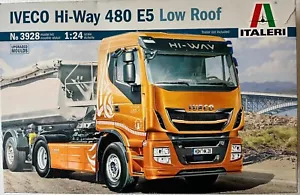 Italeri 1/24 3928 Iveco Hi-Way 480 E5 Low Roof -Super decal sheet for 2 versions - Picture 1 of 10