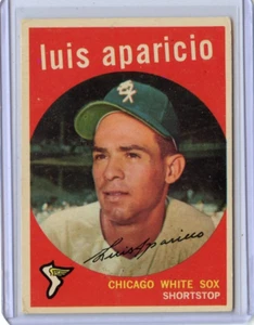 1959 Topps Luis Aparicio Chicago White Sox #310 ⭐️💥🎯 VG - Picture 1 of 2